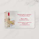 Search for mirror business cards Lipstick