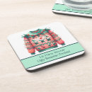 Search for ugly christmas sweater coasters Green
