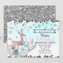 Search for rustic winter onederland invitations Glitter