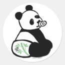 Search for giant panda stickers Cute
