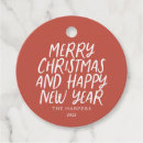 Search for happy new year favour tags Merry christmas