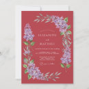 Search for crimson invitations Elegant