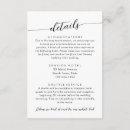 Search for info enclosure cards Black and white