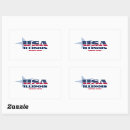Search for illinois state stickers Usa