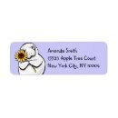 Search for manatee return address labels Cute