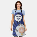Search for cow cartoon aprons Funny