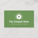 Search for lightning bolt business cards Construction