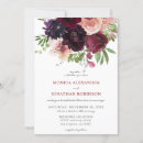 Search for blush and burgundy wedding invitations Elegant