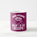 Search for funny chef mugs Cooking humor