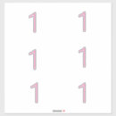 Search for one year old baby stickers Girl