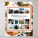 Search for floral welcome wedding signs Autumn