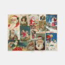 Search for vintage santa blankets Claus