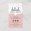 Search for ice cream shop business cards Baking