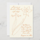 Search for daffodil wedding invitations Yellow