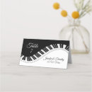 Search for unique place cards Black and white