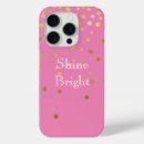Search for gold confetti iphone cases Pink
