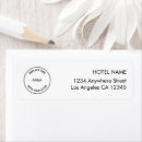 Search for your logo return address labels Minimal
