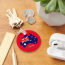 Search for australian round key rings Country