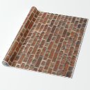 Search for brick wall wrapping paper Party