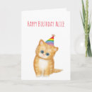 Search for ginger cards Kitten
