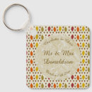 Search for autumn wedding key rings Fall