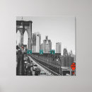 Search for black white new york canvas prints Skyline