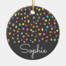 Search for polka christmas tree decorations Watercolor