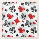 Search for playing cards coasters Diamond