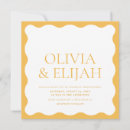 Search for yellow wedding invitations Modern