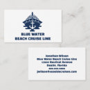 Search for nautical business cards Boat captain