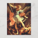 Search for archangel michael postcards Devil