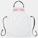 Search for decorative initials aprons Modern minimalist