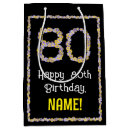 Search for 80th birthday gift bags Floral