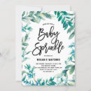 Search for winter baby boy shower invitations Typography