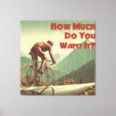 Search for mountain bike canvas prints Cyclist