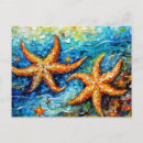Search for underwater painting postcards Marine life