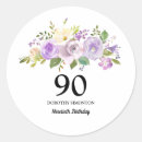 Search for purple floral stickers Rustic