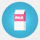 Search for milk drink stickers Pink