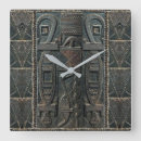 Search for carved wood clocks Brown