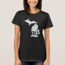 Search for detroit michigan tshirts Map