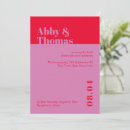 Search for modern wedding invitations Colourful