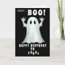 Search for spooky birthday cards Ghost