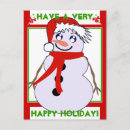 Search for candycanes postcards Snowman