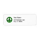 Search for graphic return address labels Green
