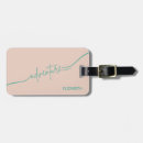 Search for adventure awaits luggage tags Minimalist
