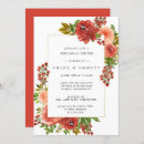 Search for coral rehearsal dinner invitations Watercolor