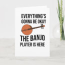 Search for bluegrass cards Banjo
