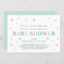 Search for twinkle twinkle little star baby boy shower invitations Gold