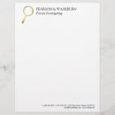 Search for magnifying Private detective