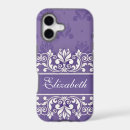 Search for purple damask iphone cases Elegant